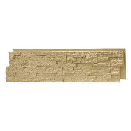 Polyurethane wall panel CREAM ROCK 122x33cm