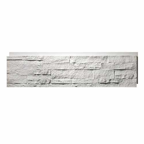 Polyurethane wall panel Metropolitan White 122 x 33 cm