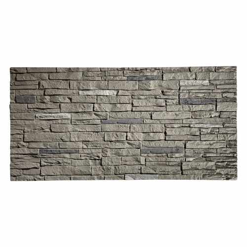 Polyurethane wall panel SILVER SLATE 120x60cm